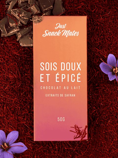 Sois doux et épicé - Aphrodisiac milk chocolate