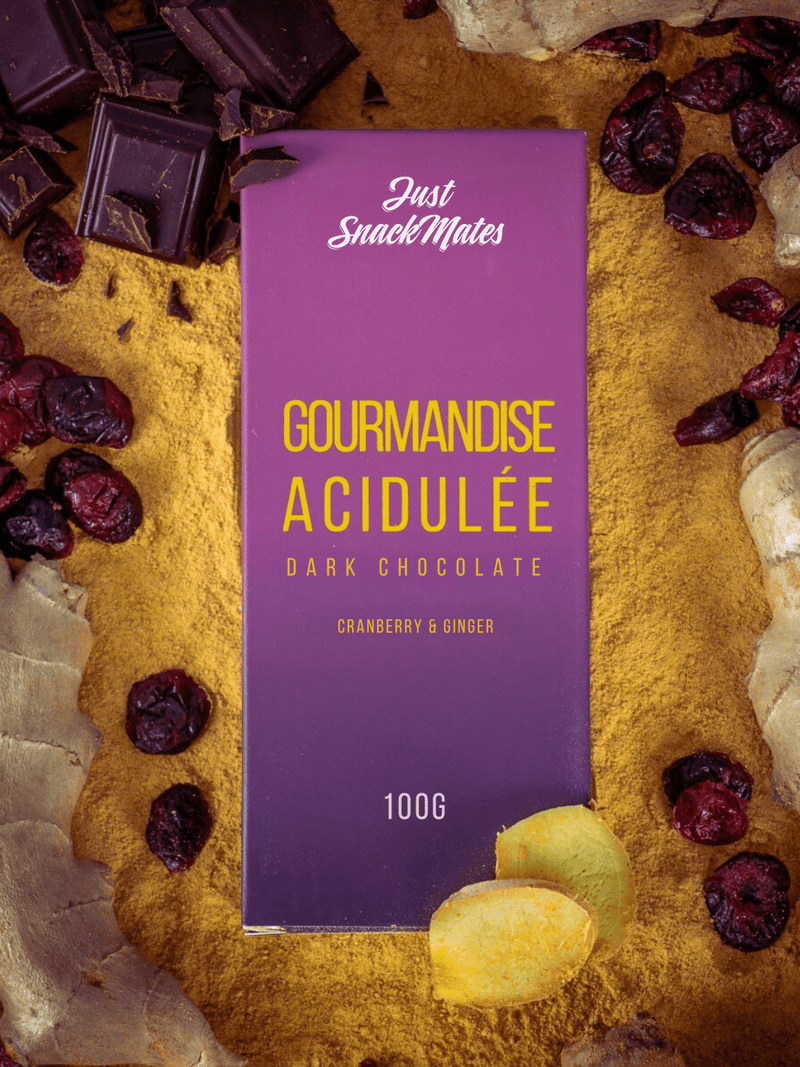 Gourmandise acidulée - Aphrodisiac dark chocolate